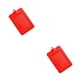 thumbnail image 4 of Cateissary 10 piezas de titulares de tarjetas de identificación Suministros de negocios Carcasa protectora de moda Tarjetas de bus múltiple Manga personal Vertical/Rojo 2piezas, 4 of 5