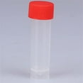 thumbnail image 3 of Nvzi 25pcs 5ml Lab Plastic Frost Test Tubes Vial Seal Cap, Graduated Marks Centrifuge Tubes Skirted Conical Bottom for Laboratory School Educational - Yellow, 3 of 5