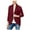 Red - port, variant on I.N.C Womens Curved-Hem Cardigan Sweater, Red, Large