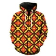 thumbnail image 1 of Sudadera con capucha y cremallera para hombre, estilo étnico exótico retro, estilo hip hop, talla grande, gran oferta 2024, estilo Harajuku informal, manga larga, moda genial, 1 of 6