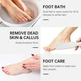 thumbnail image 3 of TRIANU 2 Pack Foot Files, Foot Callus Remover Professional Sandpaper Pedicure Tools Double Sided Foot Rasp File Depilation with Handle, Foot File for Dead Skin for Men and Women, White, 3 of 8