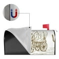 thumbnail image 2 of Salouo Western Scenery With Old Wagon for Magnetic Mailbox Covers Waterproof Post Box Cover Post Letter Box Cover Post Box Cover Home Decor for Garden/Yard /Farmhouse-25.5x21 in, 2 of 8