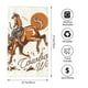thumbnail image 2 of Fotbe Cowboy Riding Horse Toalla Premium con Patrón, Toalla de Microfibra de Secado Rápido, Ligera y Altamente Absorbente (27.5x16in), Ideal para Uso Diario, 2 of 6