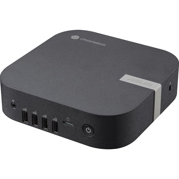 Asus Chromebox 5a Chromebox - Intel Core i5 13th Gen i5-1335U - 8 GB - 128 GB SSD - Mini PC - Eco Black - Intel Chip - ChromeOS - Intel Iris Xe Graphics DDR5 SDRAM - IEEE 802.11ax Wireless LAN - 90 W