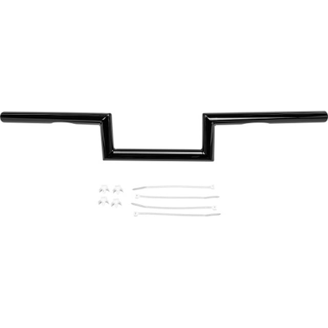 HardDrive 1in. Traditional Z Handlebar, 4in. - Black