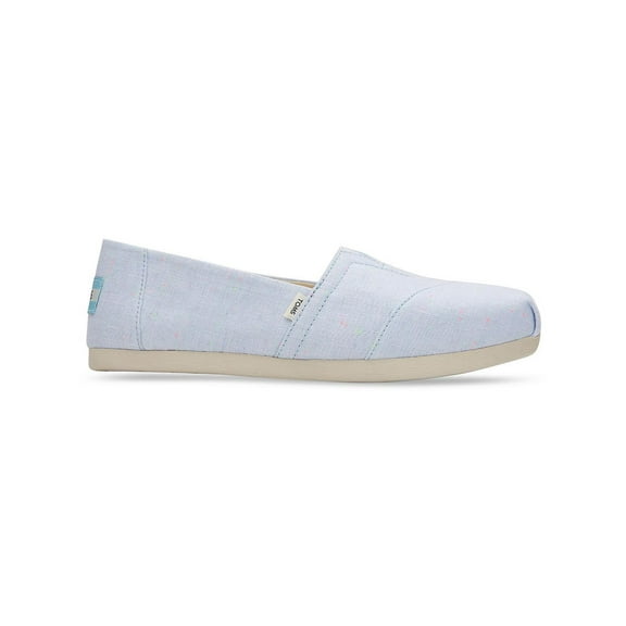 TOMS Womens Alpargata Canvas Slip On  Flats Casual Shoes