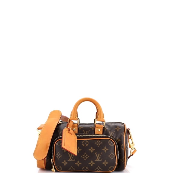 Pre-Owned Cargo Keepall Bandouliere Bag Monogram Canvas 25 By Rebag