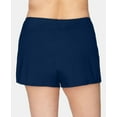 thumbnail image 3 of Swim Solutions Plus Size Swim Shorts, Navy, 20W, 3 of 7