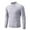 Gray, variant on Mens Crew Neck Sweaters Long Sleeve Lightweight Knit Dress Pullover Sweaters Beige L