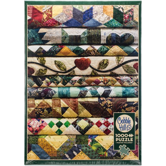 Jigsaw Puzzle 1000 Pieces 26.625"X19.25"-Grandma's Quilts