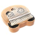 thumbnail image 3 of Note Carved Finger Piano, Panda Shaped Design Kalimba Thumb Piano Music Instrument Maple Material  For Acoustic, 3 of 8