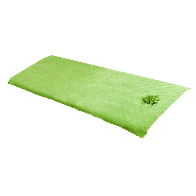 Cubiertas de sábanas para mesa de con orificio para respirar en la cara Toalla de 200x105 cm para camilla de Verde jinwen Sábana para cama de masaje