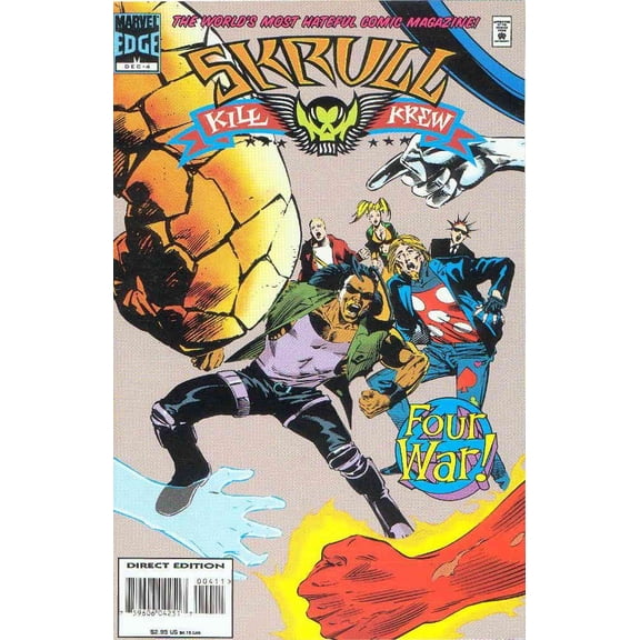 Skrull Kill Krew #4 VF ; Marvel Comic Book