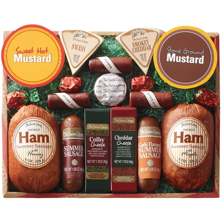Swiss Colony 14 Country Favorites - Assorted Ham, Summer Sausages