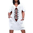 thumbnail image 1 of Vestido colgante con bolsillos para mujer, estilo coreano, disfraz de fiesta, falda de verano con estampados étnicos., 1 of 6