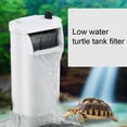 thumbnail image 3 of Anvazise Turtle Tank Filter Low Water Level Silent Strainer Suction Cup Hook Fixed Aquarium Turtle Pump Aquarium Supplies, 3 of 13