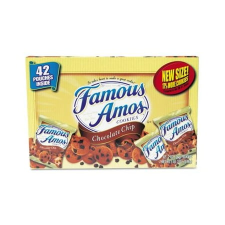 Kellogg's Famous Amos Cookies, Chocolate Chip KEB827554