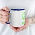 thumbnail image 5 of CafePress - Peace Love Law Mugs - 11 oz Ceramic Mug - Novelty Coffee Tea Cup, 5 of 6
