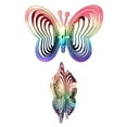 thumbnail image 2 of Wind Chimes  Reflective Rotating Windmill Outdoor Garden Decoration Wind Chimes Plastic  Reflective Rotating Windmill Decoration For Hanging Bring Happiness Outdoor Garden, 2 of 7