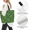 thumbnail image 3 of Balery Cactus 3 Bolsa Tote Estilo Estético con Cremalleras, Bolsa de Hombro, Bolsa de Compras Grande y Plegable, 3 of 8