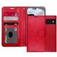 thumbnail image 1 of [PST] Google Pixel 9 Pro XL Wallet Case, Leather Magnetic Card Slot Wallet Folio Flip Case Cover, 1 of 5