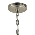 thumbnail image 6 of Kichler Winslow 5 Light Brushed Nickel Contemporary Chandelier with Clear Seeded Glass, 6 of 13