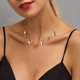thumbnail image 3 of Butterfly Choker Necklace Dainty Chain Butterfly Pendant Necklace Simple Cute Necklace Fashion Jewelry For Women Girls (silver), 3 of 4