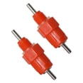 thumbnail image 5 of MEJOR 5 uds. Boquilla de agua Dispensador de alimento para pollos Suministros para aves de corral Tornillo para gallinas con estilo esquí esquí Gafas de esquí, 5 of 5
