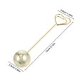thumbnail image 2 of HONMEET Porte-Billets Boule Ronde Porte-Cartes de Bureau Porte-Menu en Fer Lot de 1, 2 of 8