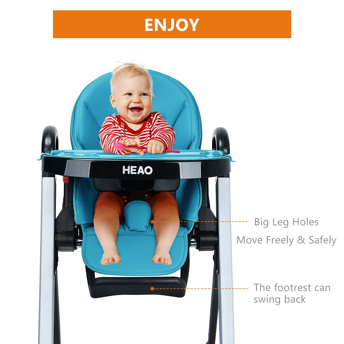 reclining high chair for baby