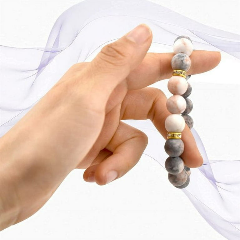 Healing Bracelet for Women Anxiety Crystal Bracelet Chakra Beaded Bracelets and Healing Stones Bracelet Calming Stretch Bracelet Stress Relief Gifts