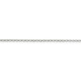 thumbnail image 2 of 925 Sterling Silver 1.75mm Diamond-cut Cable Chain; 18 inch; for Adults and Teens; for Women and Men, 2 of 5