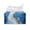 Blue and White Marble, variant on CHAQLIN Dragonfly Waterproof Rectangle Tissue Box Cover for Family, with Buckle Rectangle Tissue Case Dispenser for Bathroom Offices