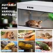 Tempered Glass Reptile Habitat 39x16x16, Ventilation Terrarium Tank, Breeding Enclosure for Geckos Tortoises(No Temperature Control)