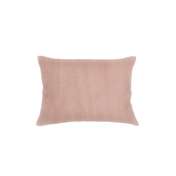 So Soft Linen Rose Pink Pillow 14x20 Down