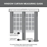 Sun Zero Terez Distressed Medallion Energy Efficient Grommet Curtain Panel, 54.00 X 84.00