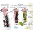 Live Infinitely Fruit Infuser Water Bottle with FullLength Infusion