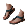 thumbnail image 3 of WILLBEST Sandalias De Piso Para Mujer, Cómodas E Informales, Transpirables, Planas, Para Playa, Para Uso Diario, Primavera, Verano Y Otoño, 3 of 7