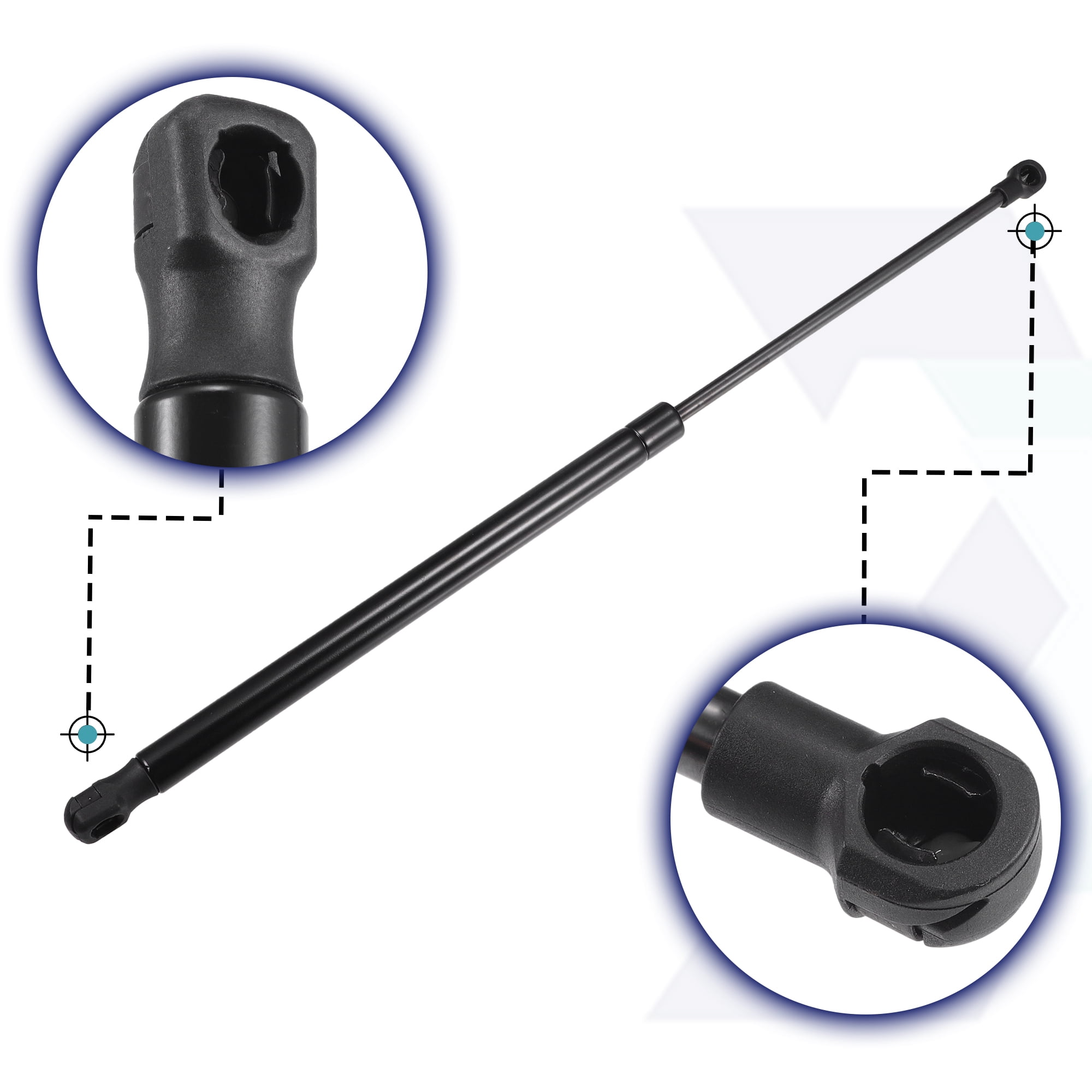 Unique Bargains 2Pcs No.6L6827550B Rear Hatch Lift Supports Struts for Seat Ibiza III