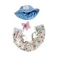 thumbnail image 5 of Ropa de pato de peluche de 15 cm, accesorios para fotos, juego de simulación, ropa para muñeco de pato de peluche blanco con gorra, 5 of 9
