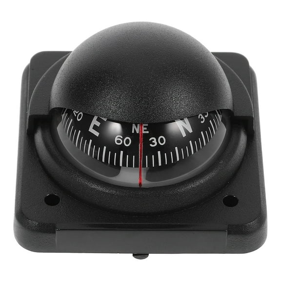 WSTEER Car Compass Ball Portable Automotive Compass Dashboard Compass for Auto Boat Truck