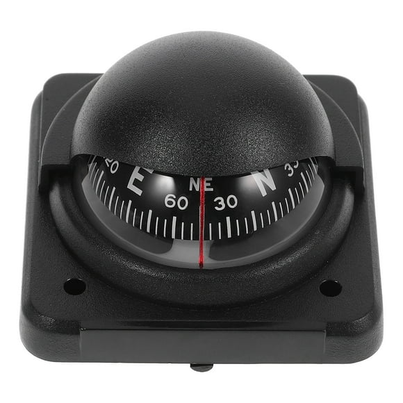 Car Compass Ball Portable Automotive Compass Dashboard Compass for Auto Boat Truck