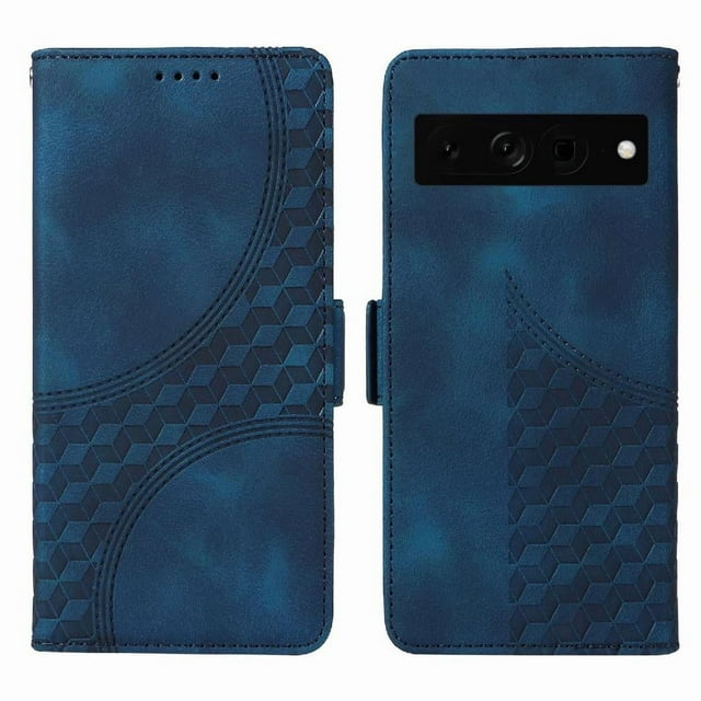 Funda GANGXUN para Google Pixel 7 Pro con diseño acolchado elegante, cuero PU, protección total y ajuste preciso
