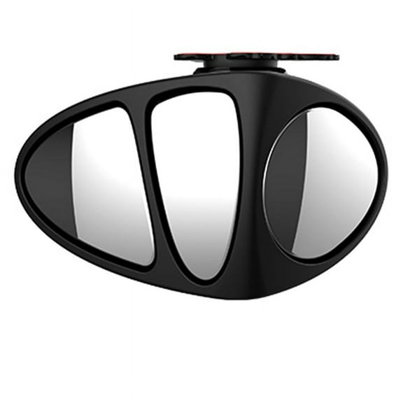 360 Degree Rotation Three Sided Blind Spot Mirror Reversing Parking Auxiliary Blind Spot Convex Mirror Left