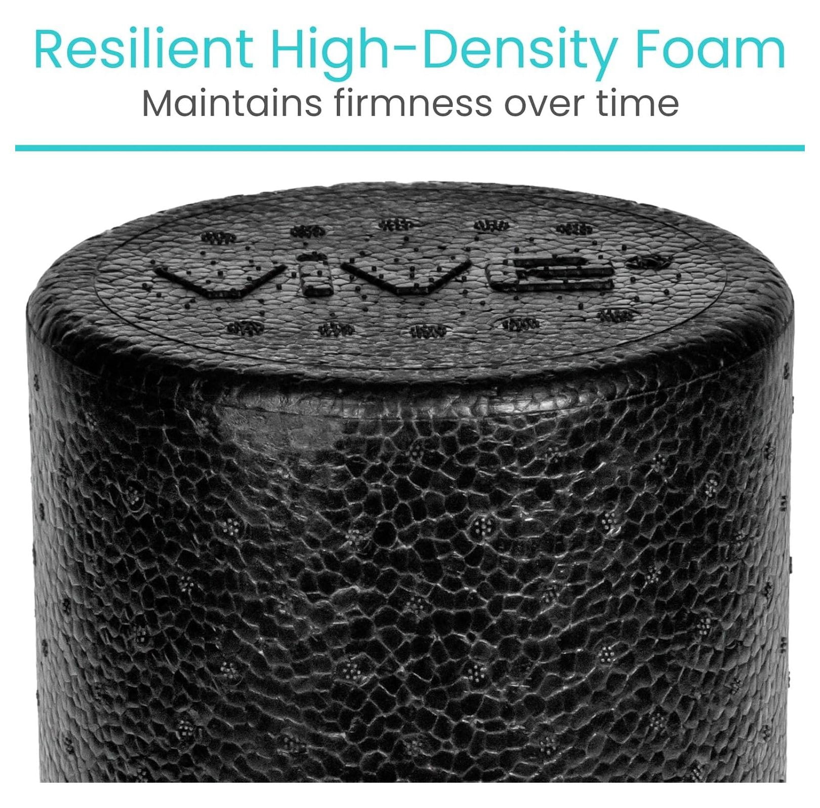 High Density Foam (18 inch) - Large Foam for Exercise, Physical Therapy, Yoga, Pilates, Stretching - Massager for Trigger Point, Deep Muscle Massage, Myofascial Release