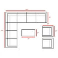 thumbnail image 2 of Living Source International 10-Piece Outdoor Sectional Set with Cushions in Gray, 2 of 3