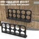 thumbnail image 2 of 20Pcs Cable Rack Wire Bracket Rack Electrical Tool for Electrical Cord Management Cable Support Wire Bracket Holder Orange, 2 of 5