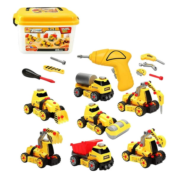 Coche de ingeniería Juguetes de Aprendizaje Hugo Juguetes de vehículos de ingeniería