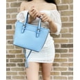 thumbnail image 5 of Michael Kors Jet Set Xs Small Top Zip Satchel Crossbody Light Sky Blue, 5 of 5