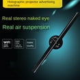 thumbnail image 3 of 3D Hologram Led Fan Projector, Hologram Fan, 16.5" Holographic Fan with Remote WiFi, for Shop, Bar, Christmas, Halloween Party Advertising Display Events (2 Set), 3 of 7